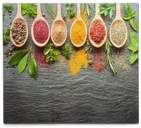 Herd-Abdeckplatte ZELLER PRESENT "SPICES", bunt, B:56cm L:50cm,...