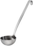 Sch&ouml;pfl&ouml;ffel GEFU "BASELINE", silber, B:8cm &Oslash;:9cm, Edelstahl 18/10, Kochl&ouml;ffel,