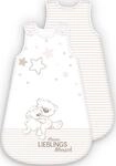 Babyschlafsack BABY BEST "Lieblingsmensch", Baby, Gr. L: 70cm, beige, Bezug:...