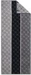 Saunatuch JOOP "Saunatuch Cornflower Stripes 1er Pack", schwarz (schwarz, grau),