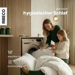 Federbettdecke RIBECO "Laram, Bettdecken f&uuml;r Sommer oder Winter, Made in Germany",