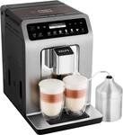 KRUPS Kaffeevollautomat "EA894T Evidence Plus", grau (titansilberfarben), B:24cm