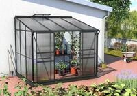 Anlehngew&auml;chshaus VITAVIA "Osiris 5200", schwarz, B:262cm T:201cm, Gew&auml;chsh&auml;user,