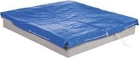 Sandkasten-Abdeckplane ROBA, blau, Planen, Kinder, B/H/L: 154cm x 154cm, Polyester,