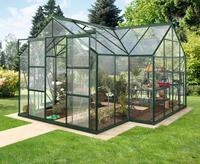 Gew&auml;chshaus VITAVIA "Sirona", gr&uuml;n (dunkelgr&uuml;n), B:381cm T:381cm, Gew&auml;chsh&auml;user,