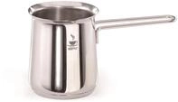 Milchaufsch&auml;umer GEFU "CLAUDIO", silber (silberfarben), B:9,8cm H:11,5cm T:19,5cm,