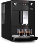 MELITTA Kaffeevollautomat "Purista F230-101, silber/schwarz", schwarz, B:20cm