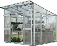 Gew&auml;chshaus VITAVIA "Aura 7800", silber (silberfarben), B:267cm H:242,3cm T:295cm,