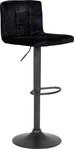 Barhocker HELA "Amanda II H", schwarz, B:40cm H:85cm T:48cm, Hocker, Barhocker,