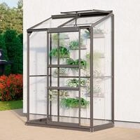 Anlehngew&auml;chshaus VITAVIA "Styx 900", grau (anthrazit), B:131cm T:65cm,