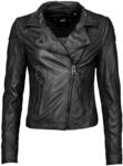Bikerjacke MAZE "Lederjacke Ibiza", Damen, Gr. XXL, schwarz, Obermaterial: 100%
