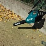 Akku-Gebl&auml;se MAKITA "DUB362Z", schwarz (petrol, schwarz), B:20,4cm H:29,8cm L:93cm,