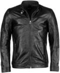 Lederjacke MAZE "Lederjacke Jack", Herren, Gr. XL, schwarz, Obermaterial: 100%