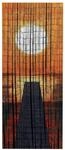 T&uuml;rvorhang MAXIMEX "Modell Sonnenuntergang", orange, B:90cm H:200cm, Bambus,