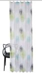 Vorhang HOME WOHNIDEEN "ADELE", gr&uuml;n, B:140cm H:245cm, Voile, Polyester, Gardinen,