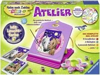Malen nach Zahlen RAVENSBURGER "Atelier Pferde", bunt, Malvorlagen, Kinder, Malen