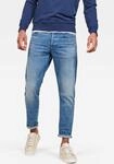 Regular-fit-Jeans G-STAR "3301 Straight Tapered", Herren, Gr. 31, L&auml;nge 34, blau
