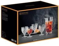 Gl&auml;ser-Set NACHTMANN "Krugset Noblesse 5er Set transparent", bunt (transparent),