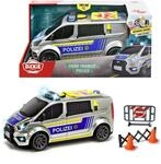 Spielzeug-Transporter DICKIE TOYS "Ford Transit Police", silber (silber, blau),