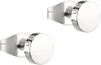 Paar Ohrstecker LIEBESKIND BERLIN "Schmuck Geschenk Edelstahl Ohrringe Kreis", silber