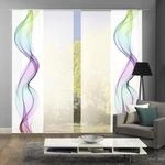 Schiebegardine HOME WOHNIDEEN "ALBERTA", bunt, B:60cm H:245cm, Polyester, Gardinen,
