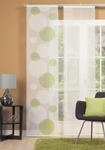 Schiebegardine HOME WOHNIDEEN "Tira", gr&uuml;n, B:60cm H:245cm, Scherli, Polyester,