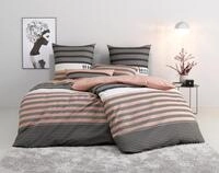 Bettw&auml;sche OTTO HOME "Majoran", rot (apricot), B/L: 135cm x 200cm, 1 Stk., 1 Stk.,