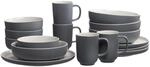 Geschirr-Set RITZENHOFF & BREKER "Kombiservice Jasper 16er Set", grau, 16, Keramik,
