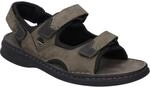 Sandale JOSEF SEIBEL "Franklyn, grau", Herren, Gr. 40, grau (asphalt), Obermaterial: