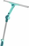 Wasserabzieher LEIFHEIT "Window Slider XL Telescope 2 m", blau (t&uuml;rkis), B:5cm