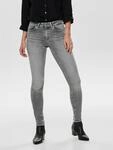 Skinny-fit-Jeans ONLY "ONLBLUSH MID SK ANK RW REA0918 NOOS", Damen, Gr. XS (34),