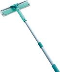 Fensterreiniger LEIFHEIT "Classic Window Cleaner Telescope 155", blau (t&uuml;rkis),