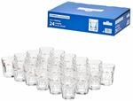 Schnapsglas VAN WELL "Stamper mit Rotring-Eichung Lahnstein 2 cl 24er Set