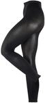 Feinstrumpfleggings ESPRIT "Cotton", Damen, Gr. 36, schwarz, Obermaterial: 58%
