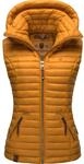 Steppweste NAVAHOO "Steppweste Shadaa", Damen, Gr. XS, gelb, Obermaterial: 100% Nylon