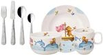 Kindergeschirr-Set VILLEROY & BOCH "Kindergeschirr Happy as a Bear 7er Set bunt",
