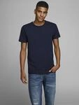 T-Shirt JACK & JONES "JJEBASIC mit schmaler Passform f&uuml;r jeden Tag", Herren, Gr. M,