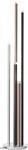 BRILLIANT Stehlampe "Cembalo", schwarz (alu, schwarz, braun), 5, &Oslash; 27,5cm H:
