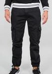 Cargohose ALPHA INDUSTRIES "Jet Pant", Herren, Gr. 33, N-Gr, schwarz, Web,