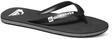 Sandale QUIKSILVER "Molokai", Herren, Gr. 7(40), schwarz-wei&szlig; (schwarz,...