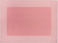Platzset STUCO "Cadre", rosa, B:33cm L:45cm, Obermaterial: 75% Polyethylen, 25%