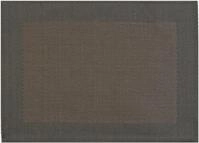Platzset STUCO "Cadre", braun (schoko), B:33cm L:45cm, Obermaterial: 75% Polyethylen,