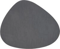 Platzset STUCO "Kaja - Stone-Shape", grau (anthrazit), B:37cm L:44cm,...