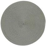 Platzset STUCO "Polypro", grau, &Oslash;:35cm, Obermaterial: 100% Polypropylen, Platzsets,