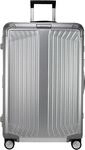 Hartschalen-Trolley SAMSONITE "LITE-BOX ALU", Gr. B/H/T: 51cm x 76cm x 28cm 91 l,