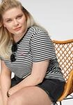 T-Shirt LEVI'S PLUS "PL THE PERFECT", Damen, Gr. XXXL (54/56), wei&szlig; (schwarz, ecru),