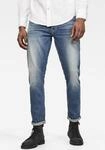 Regular-fit-Jeans G-STAR "3301 Straight Tapered", Herren, Gr. 32, L&auml;nge 34, blau