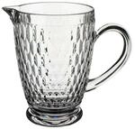 Wasserkrug VILLEROY & BOCH "Krug Boston 1,3 l transparent", bunt (transparent),