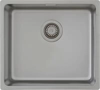 Einbausp&uuml;le RESPEKTA, silber, B:44cm H:49cm T:22,5cm, Edelstahl, K&uuml;chensp&uuml;len,