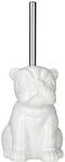 WC-Garnitur WENKO "Bulldog Wei&szlig;", wei&szlig;, B:12cm H:19,5cm L:15,5cm, Keramik,